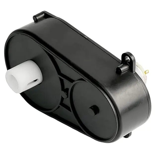 Steering Gearbox for 12V Ride-On Cars | Steering Gearbox with Motor RS390 12 Volt 5000 Aperture 0.39in Motor |Replacement Parts