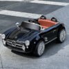 Kids Electric Vintage Mercedes Benz Ride-On Sports Car